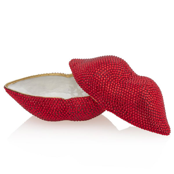 Load image into Gallery viewer, Jay Strongwater Amy Pave Lips Box