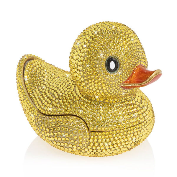 Load image into Gallery viewer, Jay Strongwater Ernie - Pave Rubber Ducky Box