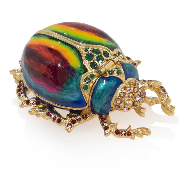 Load image into Gallery viewer, Jay Strongwater Pharaoh - Scarab Box