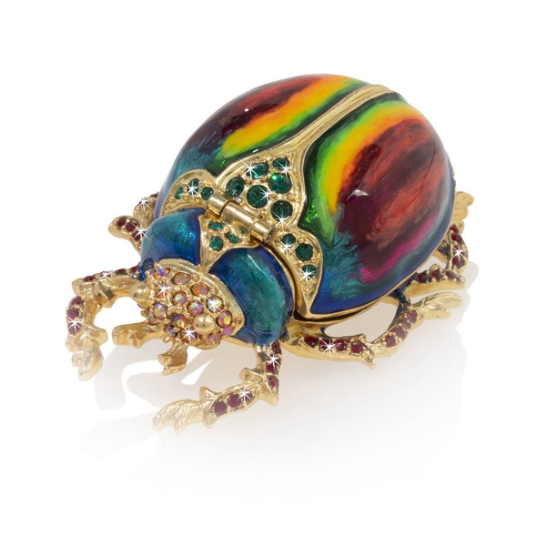 Load image into Gallery viewer, Jay Strongwater Pharaoh - Scarab Box