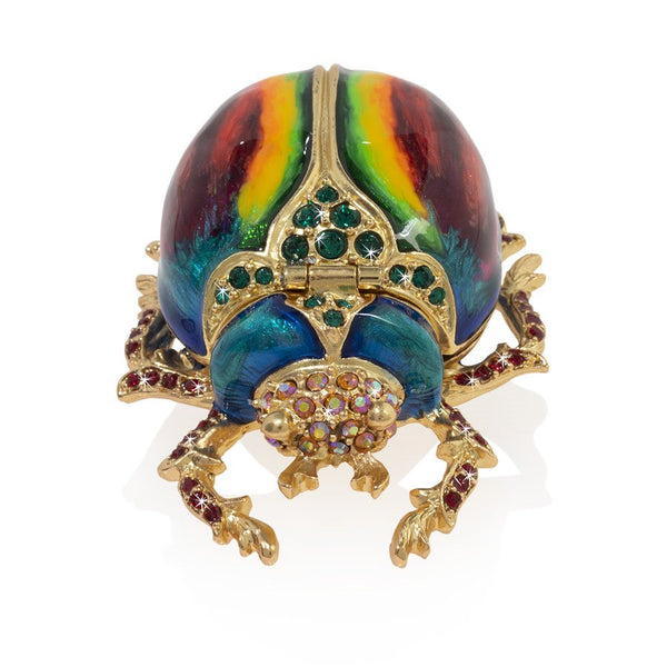 Load image into Gallery viewer, Jay Strongwater Pharaoh - Scarab Box