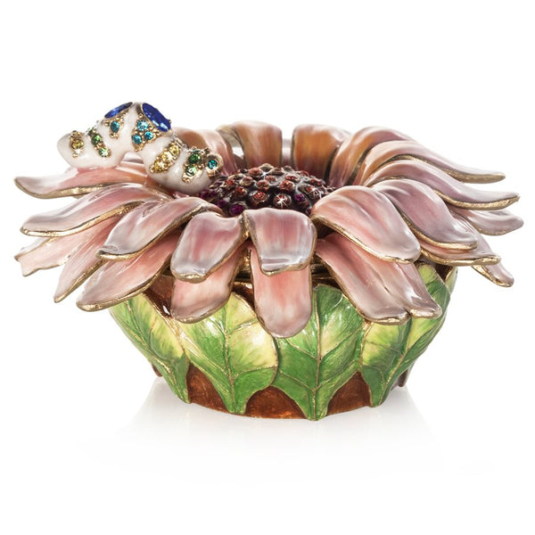 Load image into Gallery viewer, Jay Strongwater Maisie Flower and Caterpillar Box