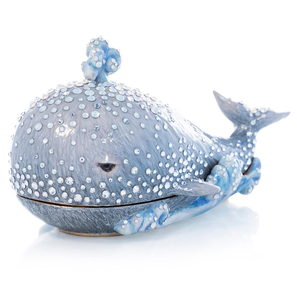 Load image into Gallery viewer, Jay Strongwater Abel Whale Box