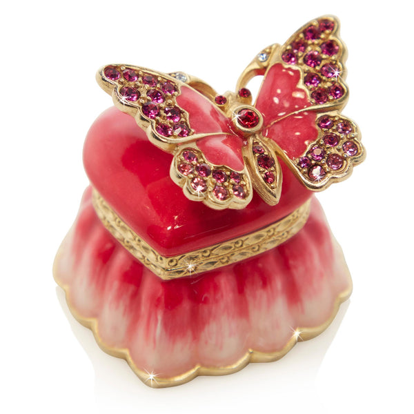 Load image into Gallery viewer, Jay Strongwater Emma Mini Heart Box