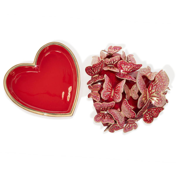 Load image into Gallery viewer, Jay Strongwater Amelia Heart Box