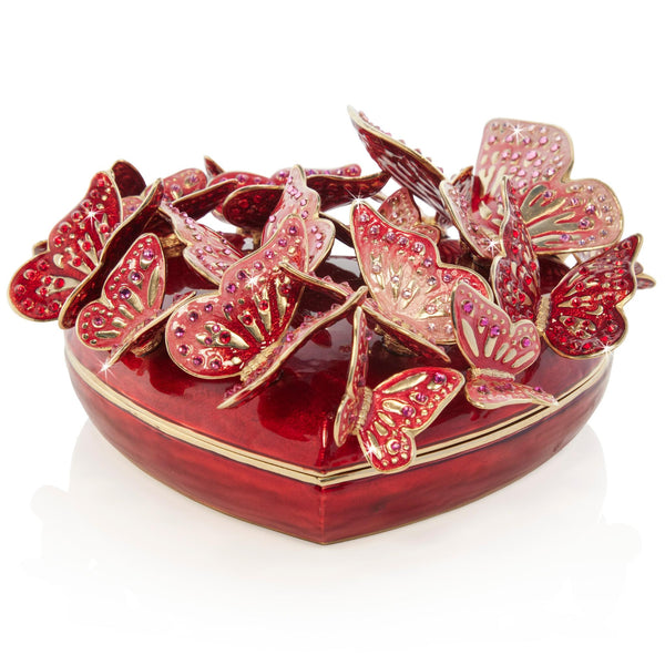 Load image into Gallery viewer, Jay Strongwater Amelia Heart Box