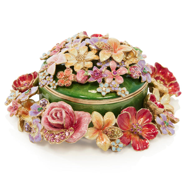 Load image into Gallery viewer, Jay Strongwater Ivy Bouquet Box
