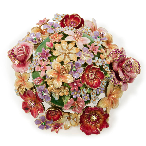 Load image into Gallery viewer, Jay Strongwater Ivy Bouquet Box