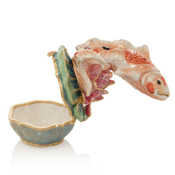Load image into Gallery viewer, Jay Strongwater Liam Koi Mini Box
