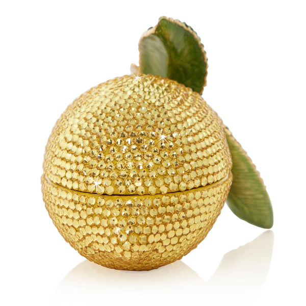 Load image into Gallery viewer, Jay Strongwater Mila Lemon Box