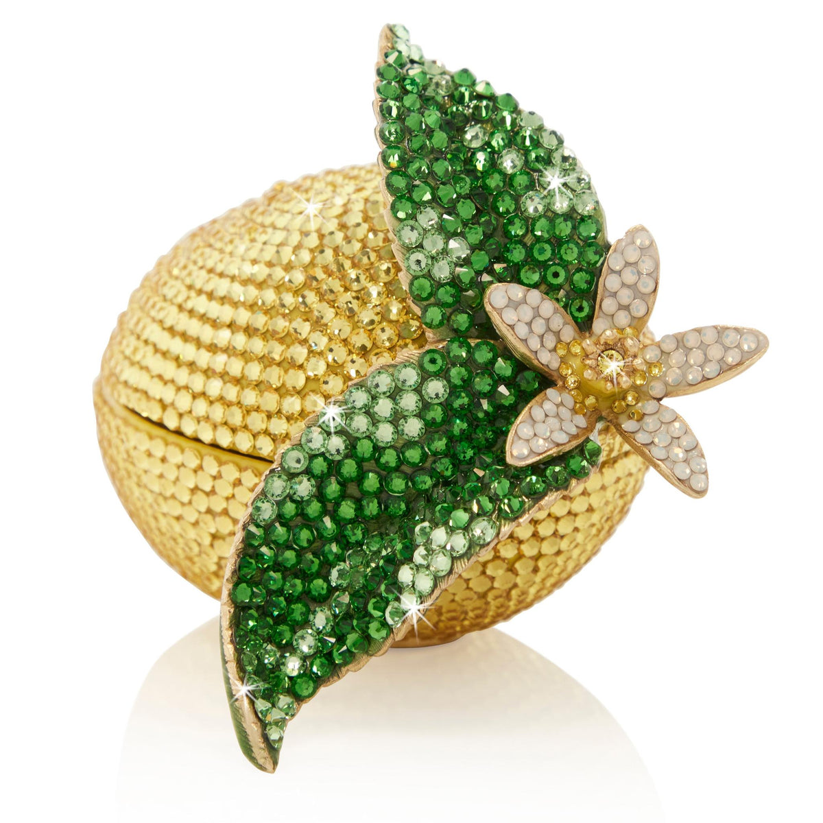 Jay Strongwater Mila Lemon Box Lifelong Collectibles