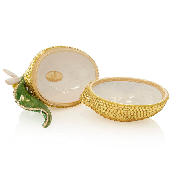 Load image into Gallery viewer, Jay Strongwater Mila Lemon Box