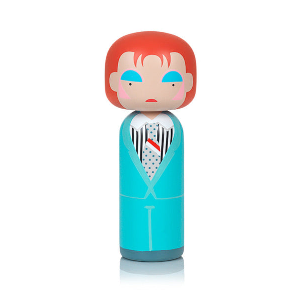 Load image into Gallery viewer, Lucie Kaas Sketch.inc Kokeshi - David Bowie, Life on Mars?