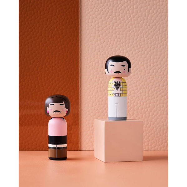 Load image into Gallery viewer, Lucie Kaas Sketch.inc Kokeshi - Freddie, I Want to Break Free
