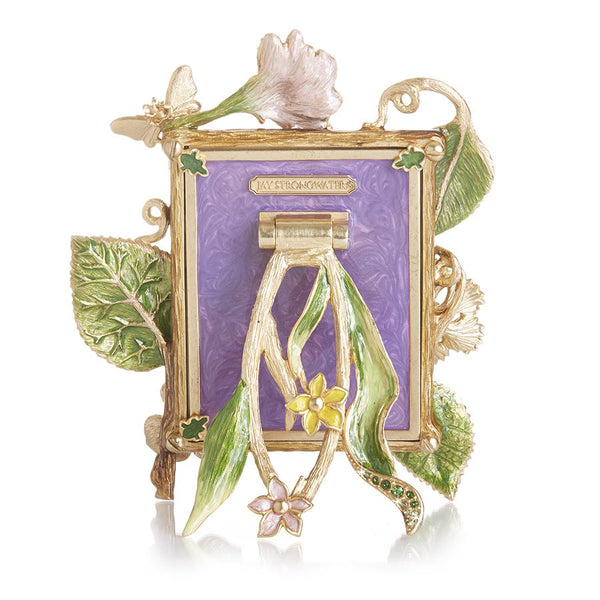 Load image into Gallery viewer, Jay Strongwater Fray Dutch Floral 3" x 4" Frame