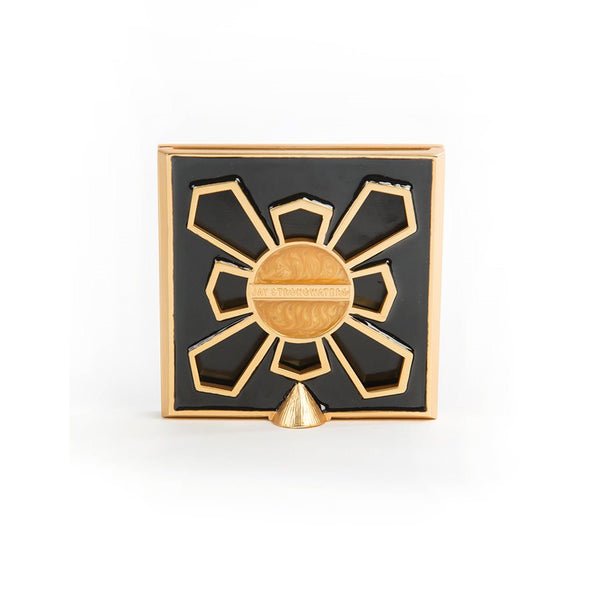 Load image into Gallery viewer, Jay Strongwater Leland Pave Corner 2" Square Frame - Black