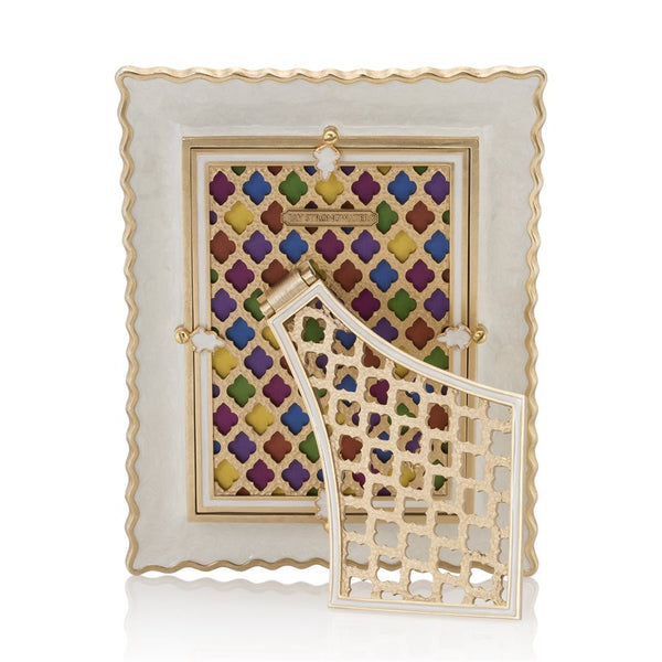 Load image into Gallery viewer, Jay Strongwater Wyatt Zebra 5" x 7" Frame