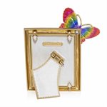 Load image into Gallery viewer, Jay Strongwater Nova Butterfly 3" x 4" Frame