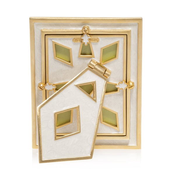 Load image into Gallery viewer, Jay Strongwater Abaculus - Pyramid 3" x 4" Frame - Rainbow