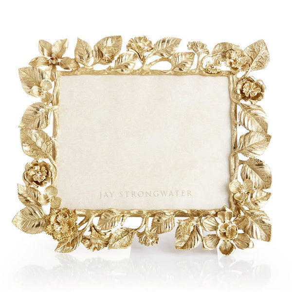 Load image into Gallery viewer, Jay Strongwater Aria 8 x 10 Dutch Floral Frame Composition