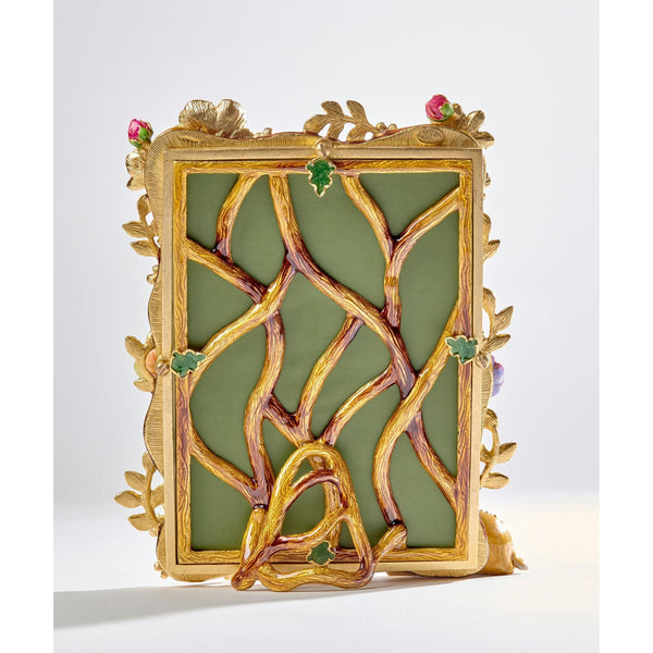 Load image into Gallery viewer, Jay Strongwater Willow Deer 5" x 7" Frame - Natural