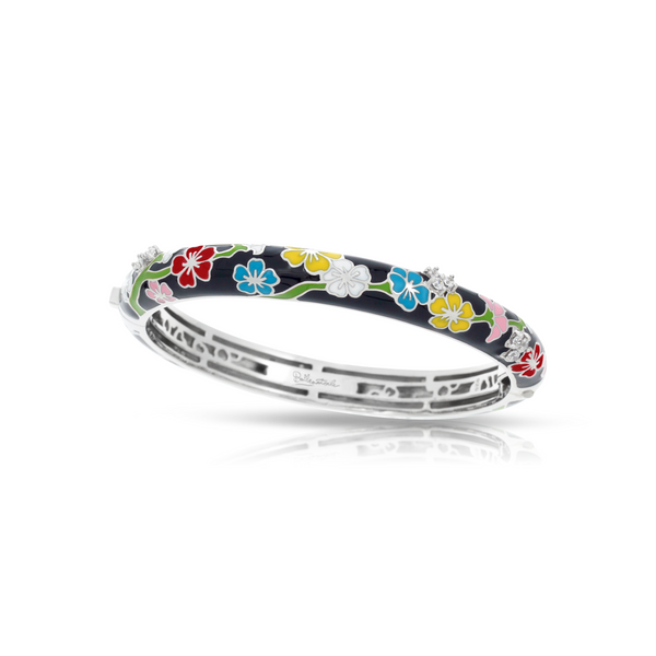 Load image into Gallery viewer, Belle Etoile Sakura Bangle - Black