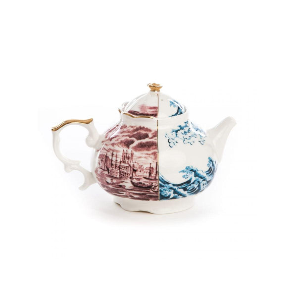 Load image into Gallery viewer, Seletti Hybrid Teapot Smeraldina