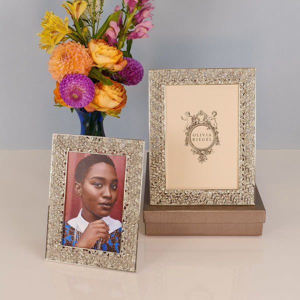 Load image into Gallery viewer, Olivia Riegel Silver Florence 5" x 7" Frame