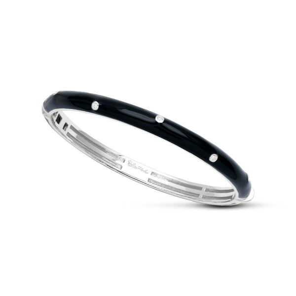 Load image into Gallery viewer, Belle Etoile Staccato Bangle - Black