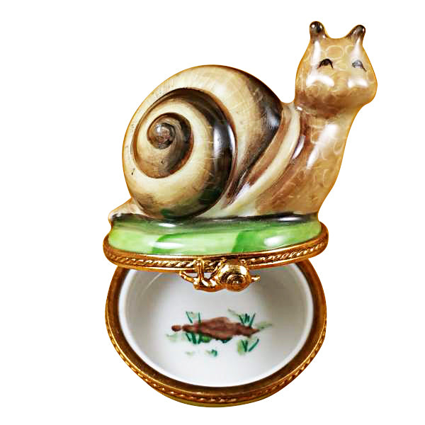 Load image into Gallery viewer, Escargot - Snail Limoges Box