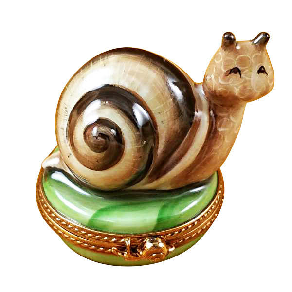 Load image into Gallery viewer, Escargot - Snail Limoges Box