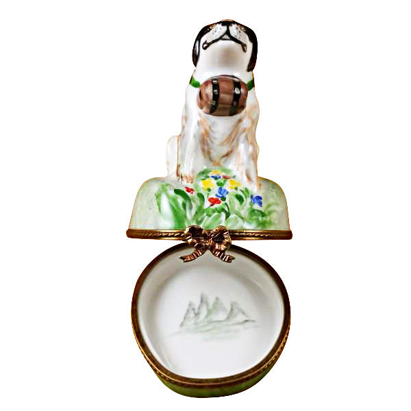 Load image into Gallery viewer, Saint Bernard Limoges Box