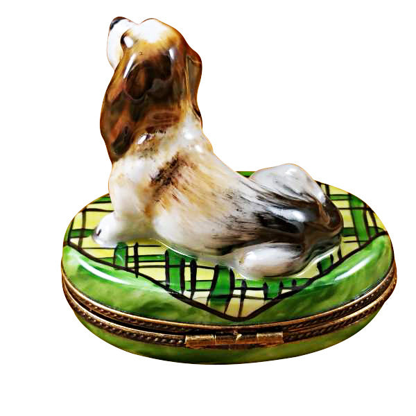 Load image into Gallery viewer, Basset Hound Limoges Box