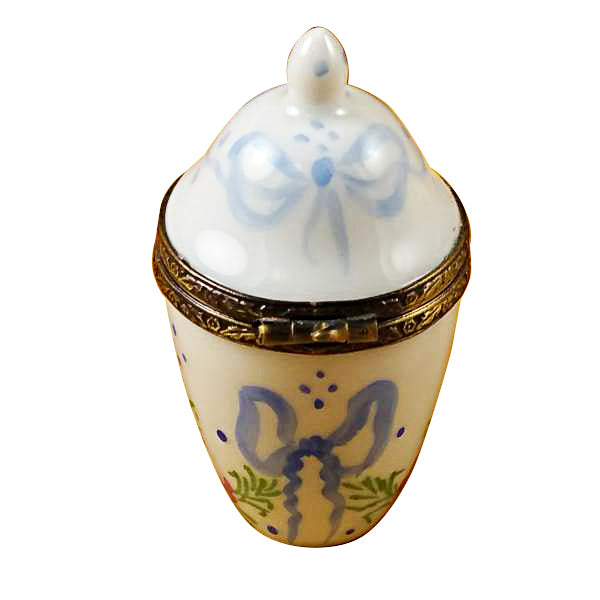 Load image into Gallery viewer, Blue and White Urn Limoges Box