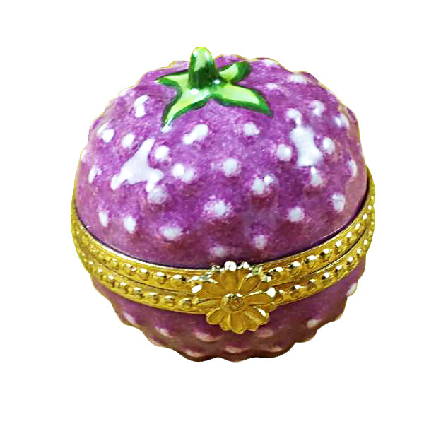 Load image into Gallery viewer, Raspberry Bright Purple Limoges Box