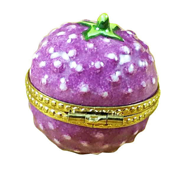 Load image into Gallery viewer, Raspberry Bright Purple Limoges Box