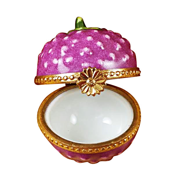Load image into Gallery viewer, Raspberry Bright Purple Limoges Box