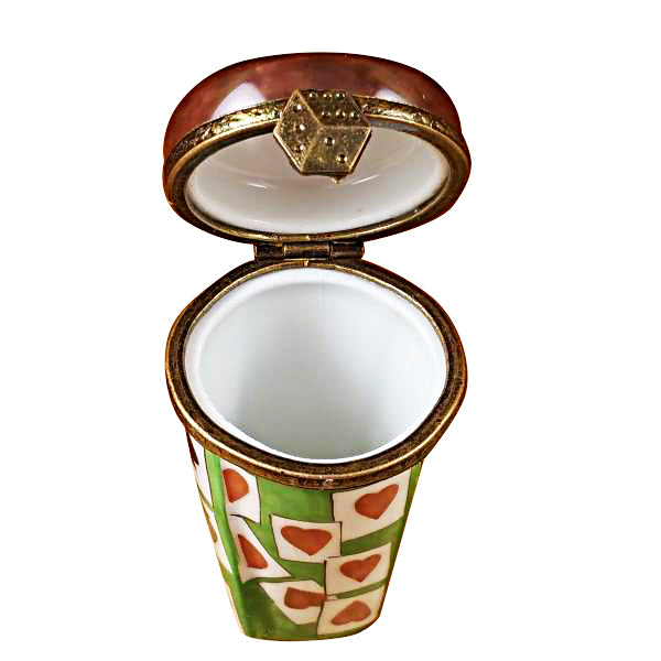 Load image into Gallery viewer, Dice Shaker Limoges Box