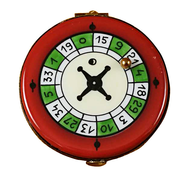 Load image into Gallery viewer, Roulette Wheel Limoges Box