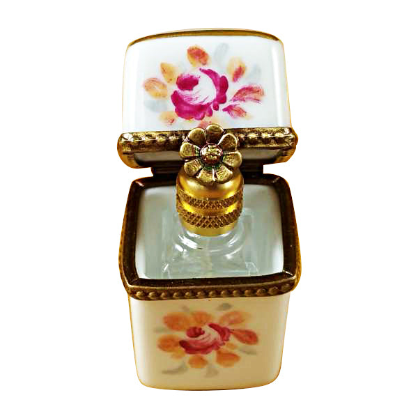 Load image into Gallery viewer, White Tall with One Bottle Limoges Box