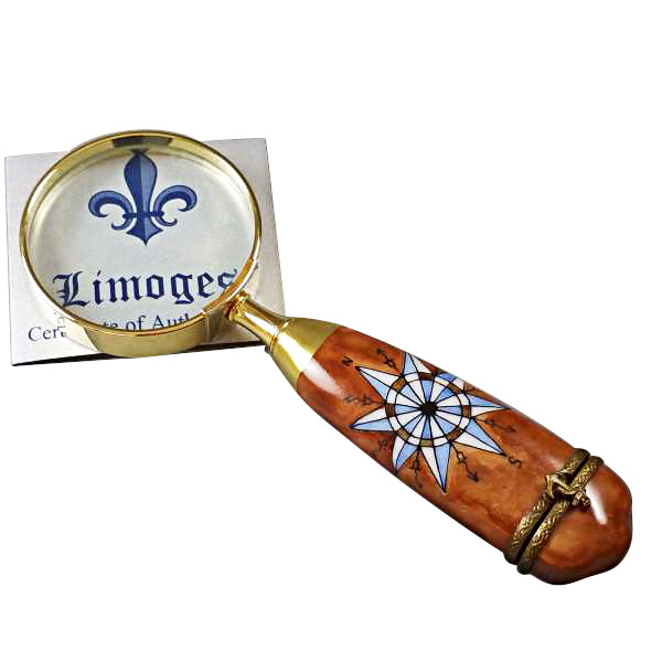 Load image into Gallery viewer, Magnifying Glass Limoges Box