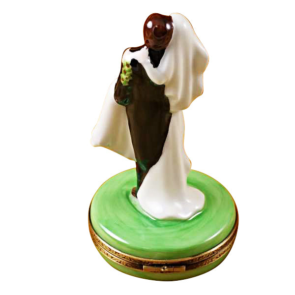 Load image into Gallery viewer, Bride and Groom Limoges Box