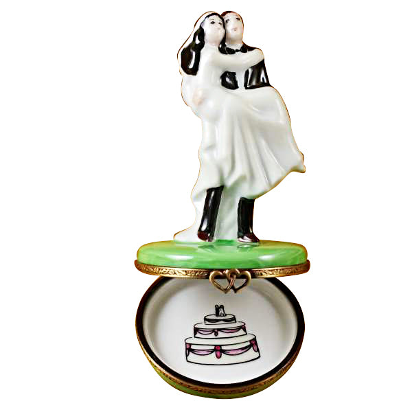 Load image into Gallery viewer, Bride and Groom Limoges Box