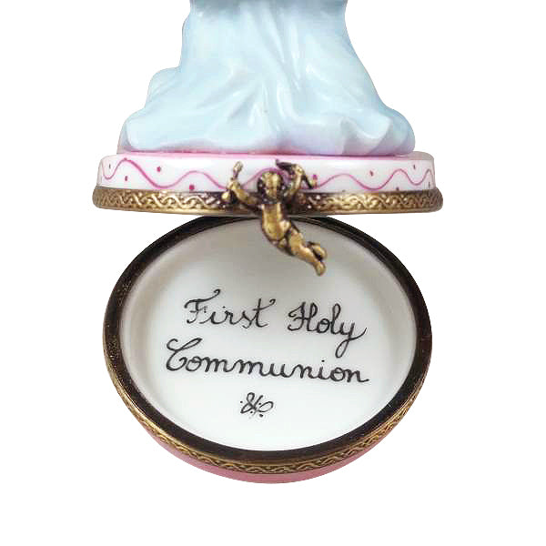 Load image into Gallery viewer, Blond Girl Praying Limoges Box