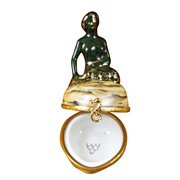 Load image into Gallery viewer, Copenhagen Mermaid Limoges Box