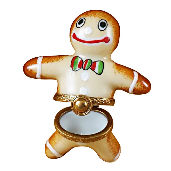 Load image into Gallery viewer, Gingerbread Man Limoges Box