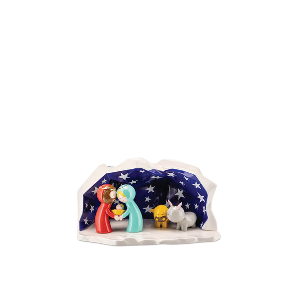 Load image into Gallery viewer, Alessi Happy Eternity Baby, Crib W, Baby Crib Figurine