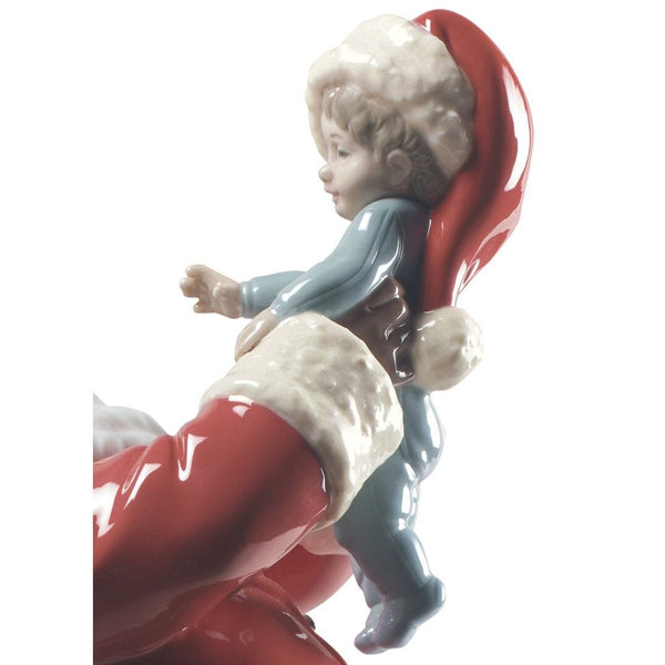 Load image into Gallery viewer, Lladro Merry Christmas Santa! Figurine
