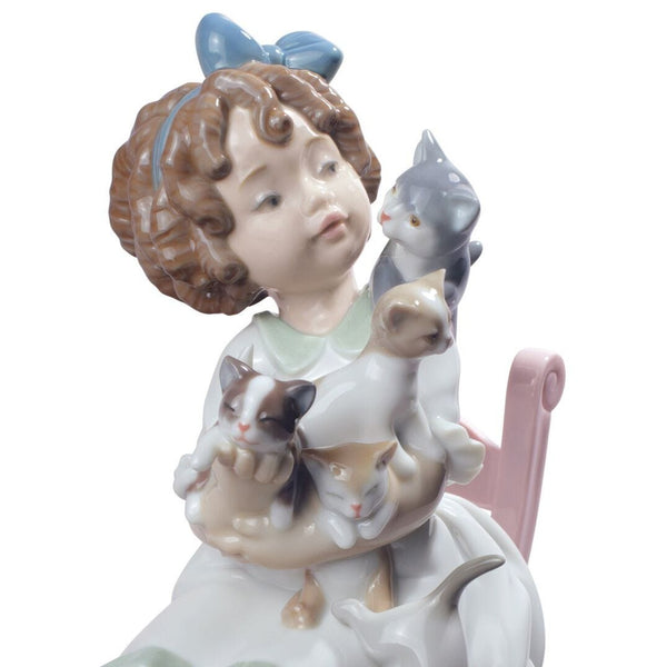 Load image into Gallery viewer, Lladro My Little Family Girl Figurine
