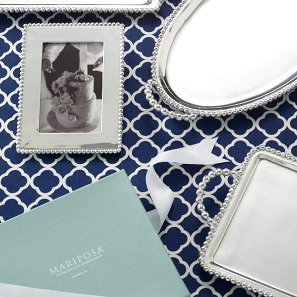 Load image into Gallery viewer, Mariposa Beaded 4x6 Engravable Frame